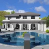 3D CAD house rendering