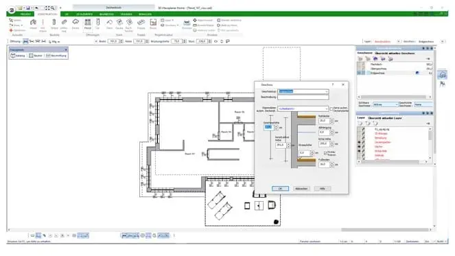 3D Hausplaner Software Home 3 3D Geschossverwaltung-Home