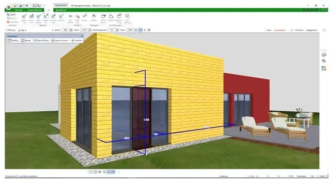 3D Hausplaner Software Home 6 Variable Fenster und Tueren Home