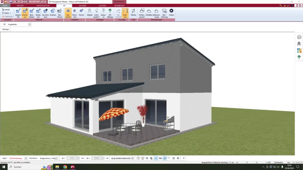 Einfache Pultdachplanung in 3D: Unsere Software macht es auch Einsteigern leicht