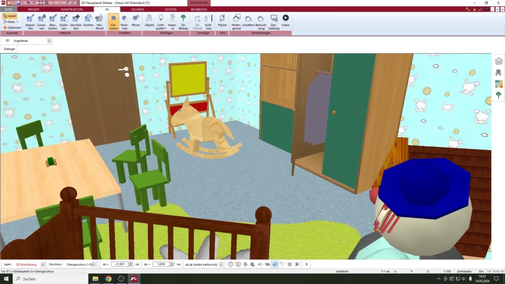 Kinderzimmer planen in 3D 2 ab kinderzimmer bild 2