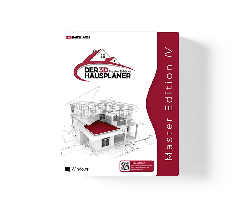 Versionsvergleich 3 3D Hausplaner Master-Edition