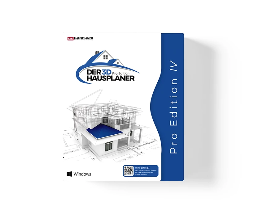 Versionsvergleich 2 3D Hausplaner Pro-Edition