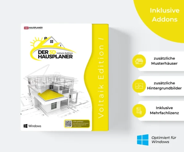 3D Hausplaner Software Voltaik Edition Deluxe