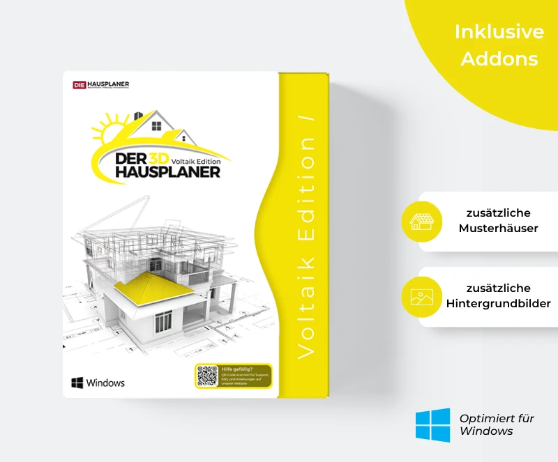 Voltaik Edition Plus 3D Hausplaner Software Voltaik Edition Plus